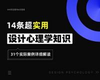 提升用户体验的14条办法——超实用的设计心理学知识 